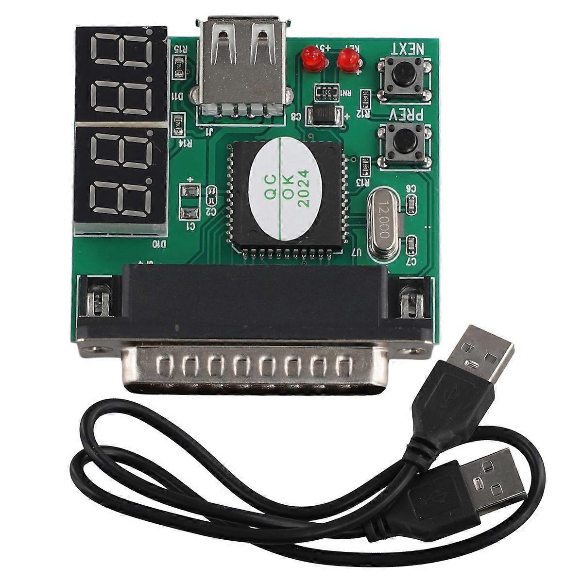 PC Diagnostic Card USB Post Card Motherboard Analyzer Tester