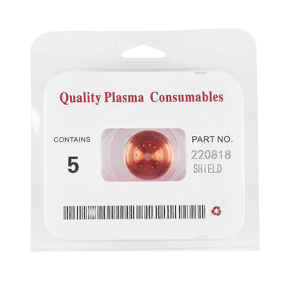 5pcs Plasma Shield Cup Cap for MAX65/85/105 Cutting Torch Consumables 220818