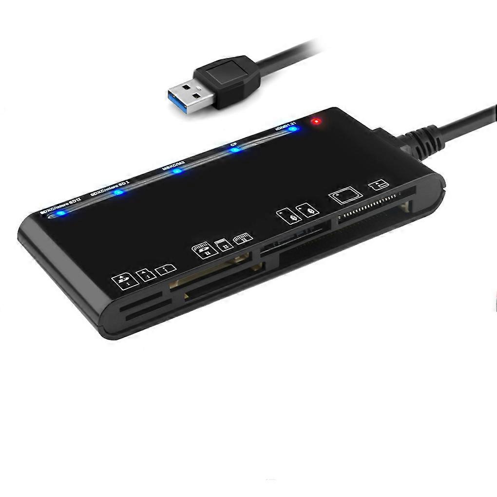 Universal Computer USB Memory Card Reader Office Cards Adapter Accessory