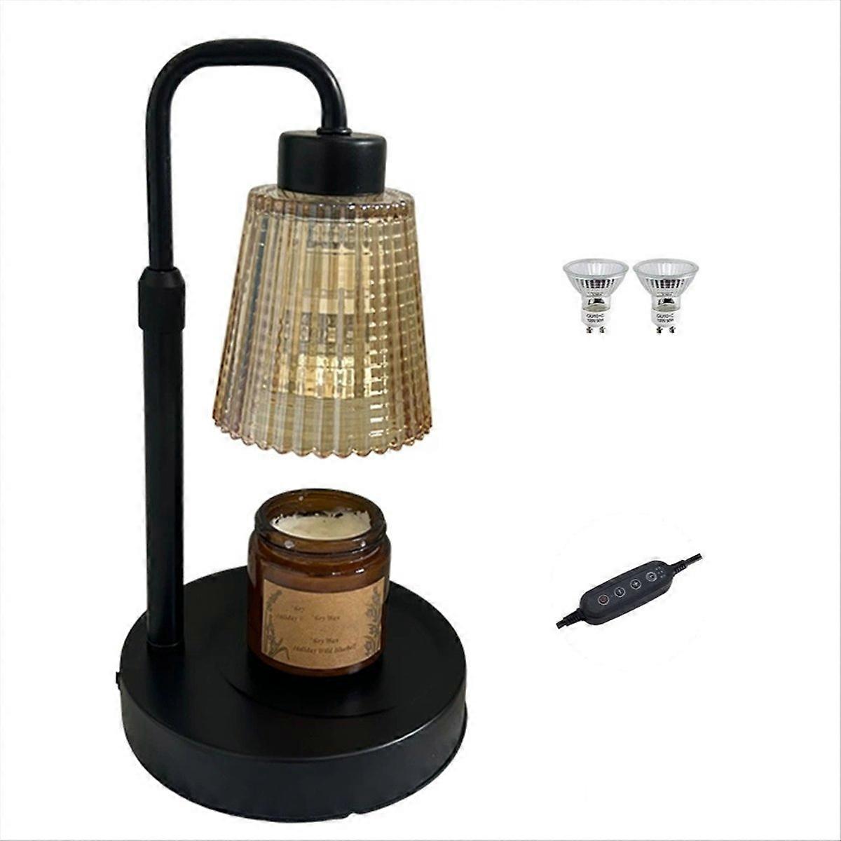 Candle Warmer Lamp with Timer Dimmable Wax Melt Warmer EU Plug