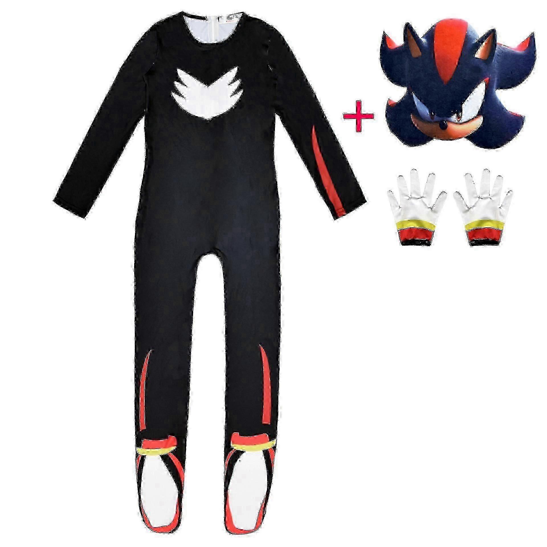 2023 Sonic Dětská dovolená Party Role Cosplay Zdobit Jednodílný kostým 194