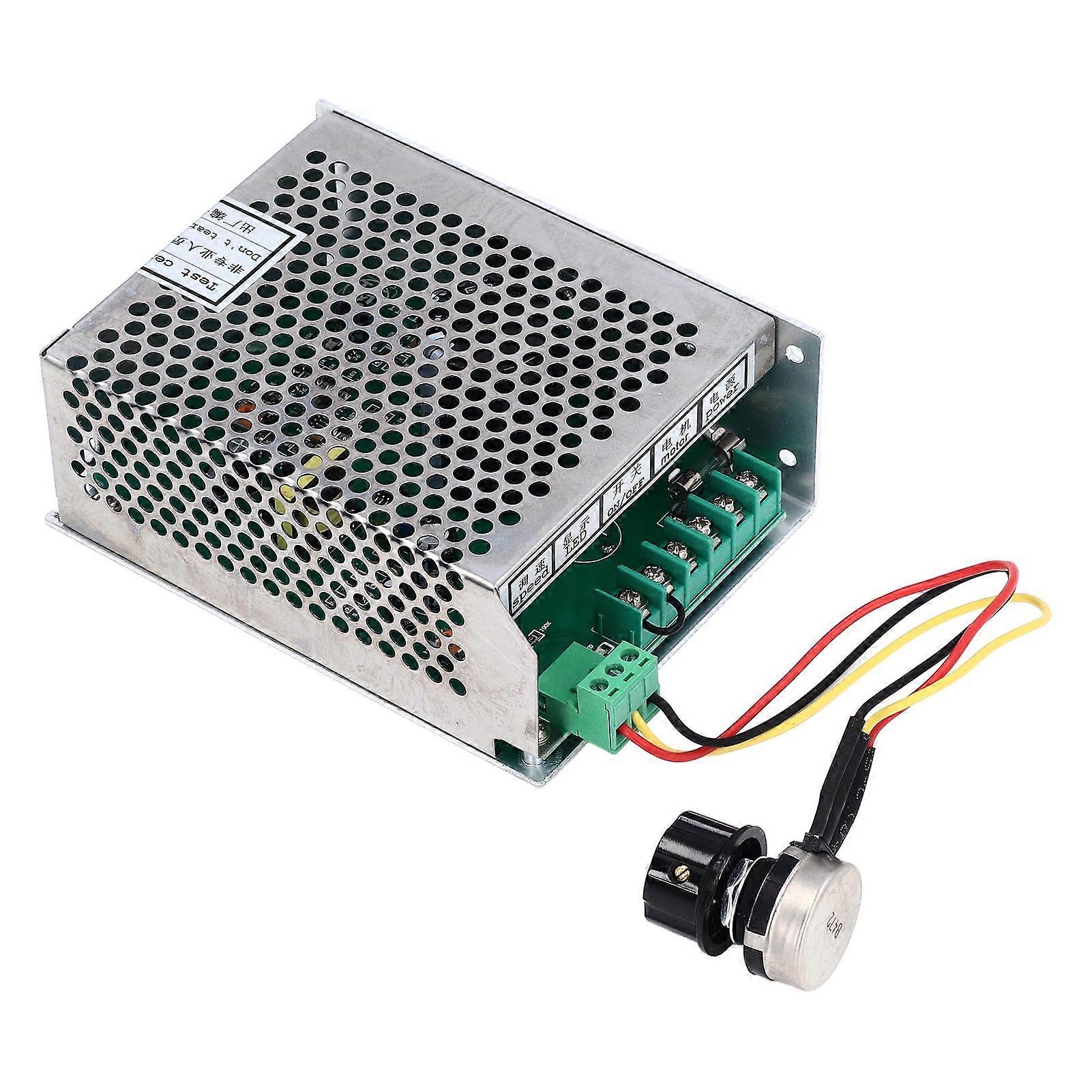 PWM DC Motor Speed Controller AC110-220V Input DC0-100V Output Aluminum Alloy