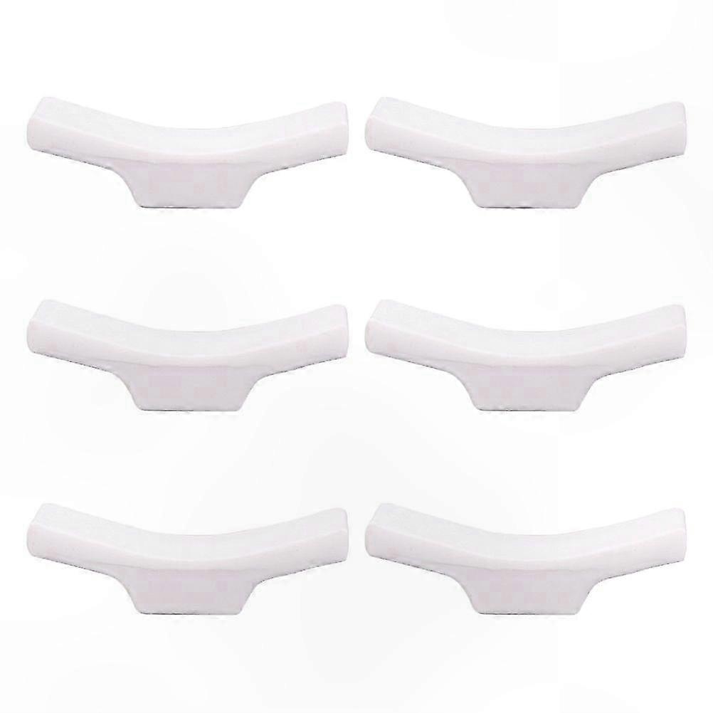 Set of 6 Decorative Chopstick Holders with Ceramic-Style Racks for Dining Use
