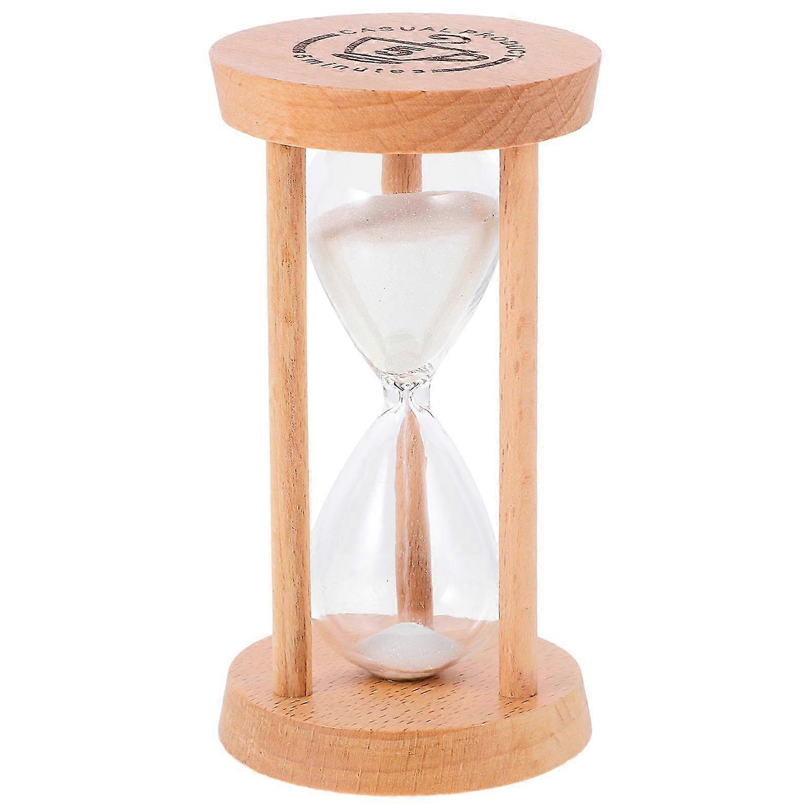 Wooden Sand Timer 5 Minute Timer Portable Sand Timer Decorative Hourglass Timer Kitchen Sand Clock