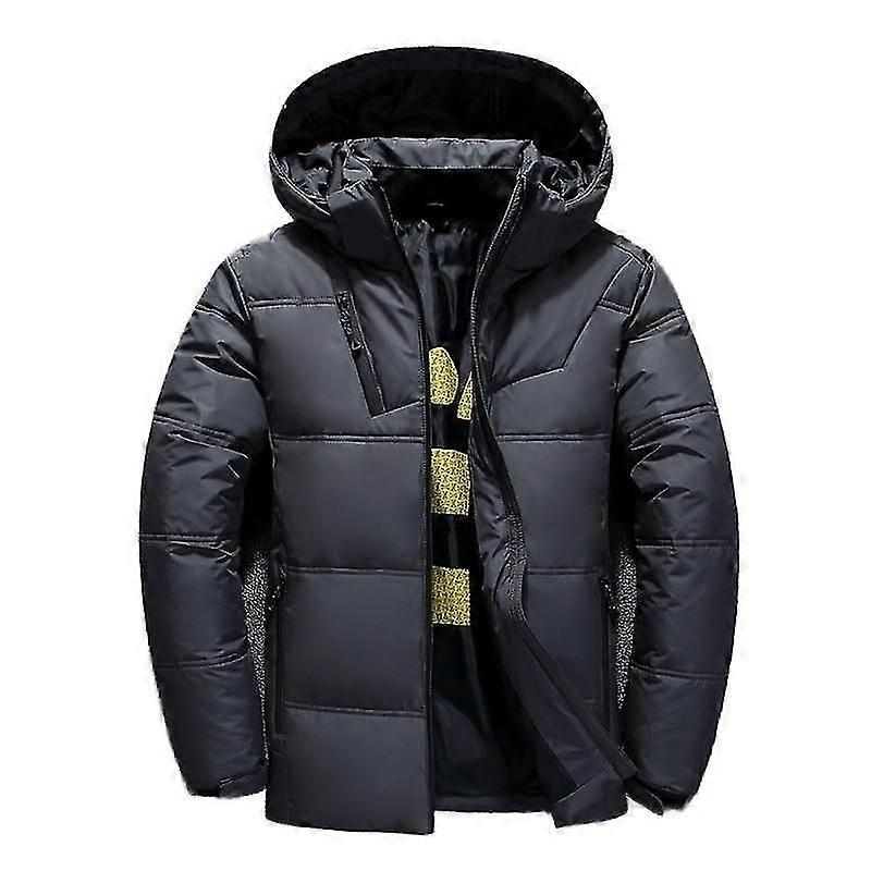 1PC Men's Winter Down Hooded Jacket