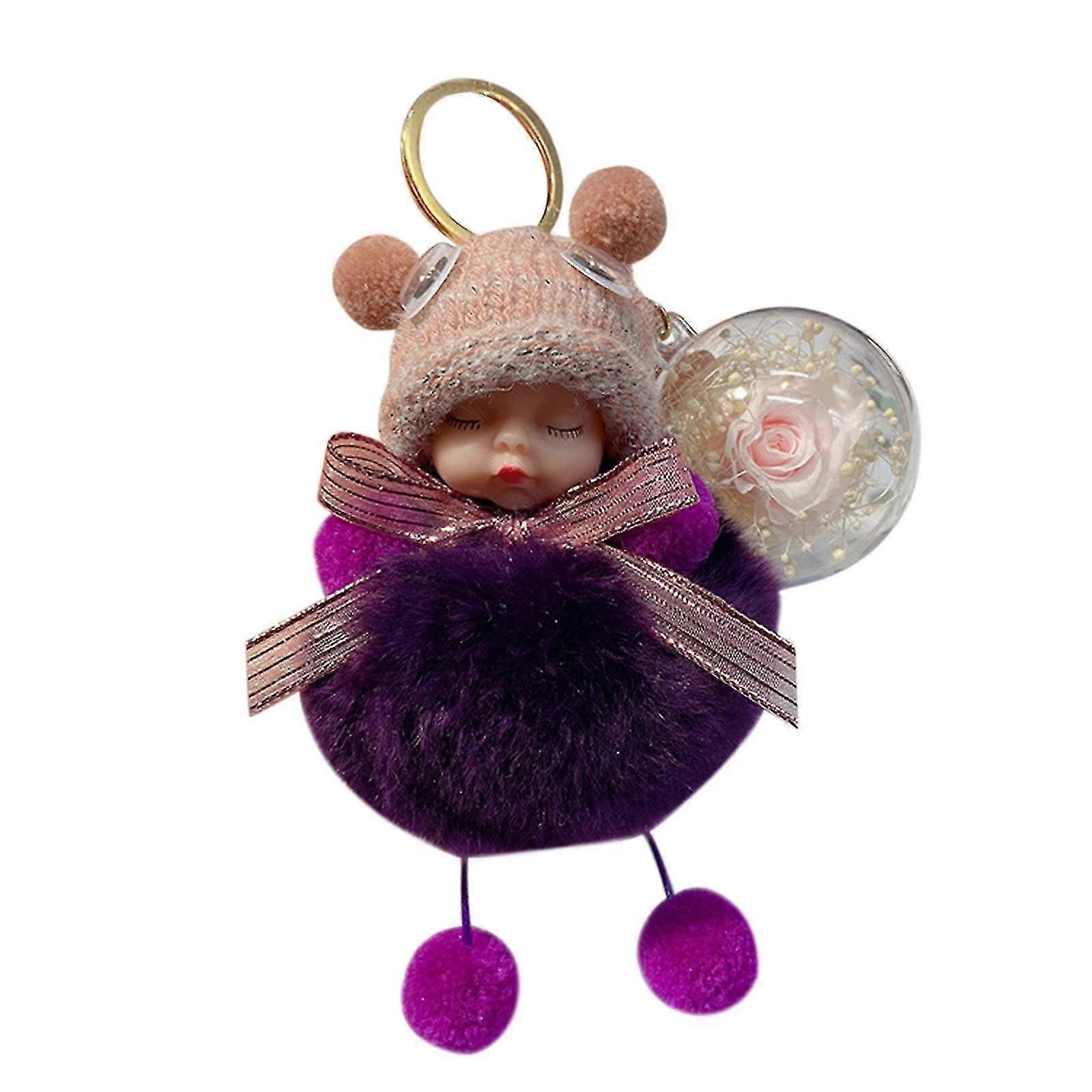 Lovely Simulation Plush Squint Doll Valentine's Day Rose