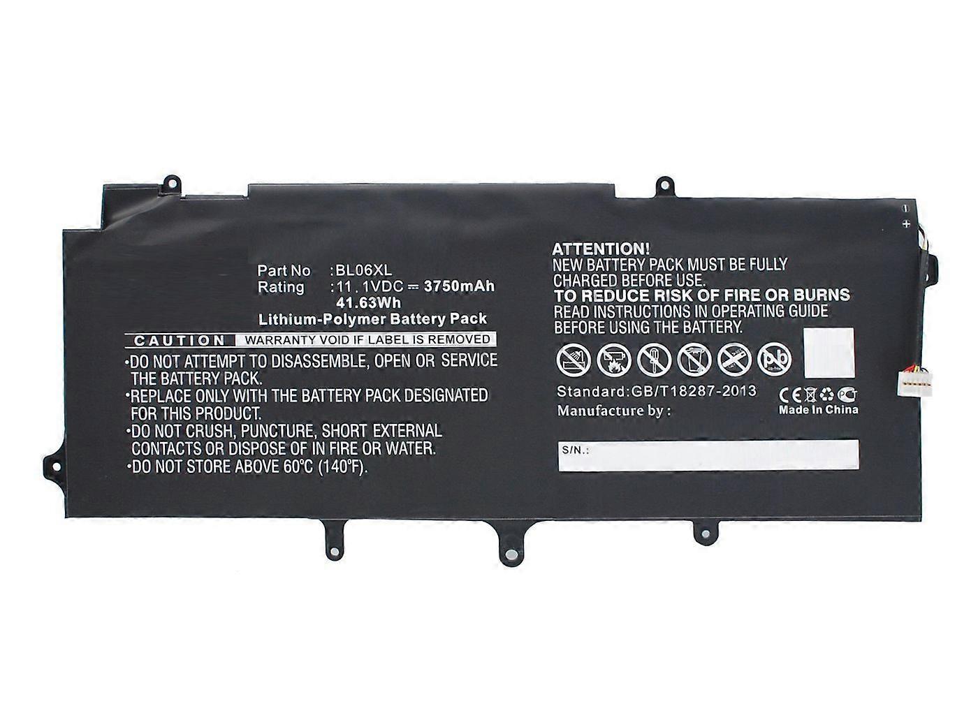 Li-pol 11.1v 3750mah Black