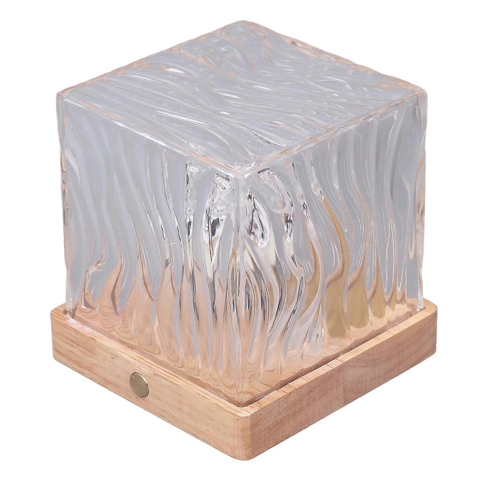 Ocean Wave Projector Light 16 Color Gradient Dynamic Remote Control Touch Control Silent Wave Night Light for Bedroom Bar Restaurant 