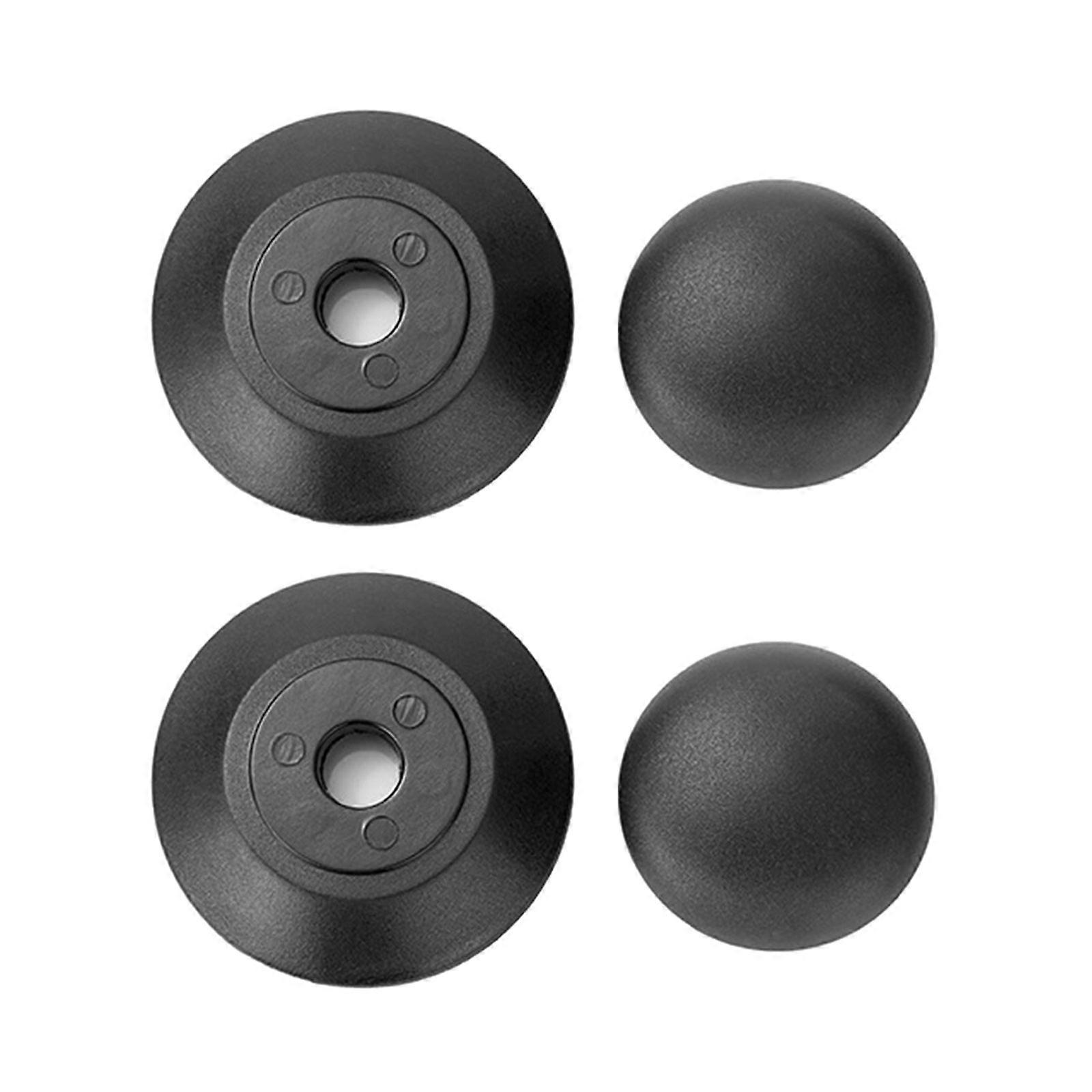 2Pieces Insulating Cookware Handle Comfortable Grip Tool Silicone Potes Lid Knob Kitchenwares Accessaries for Cooking Use Multicolor