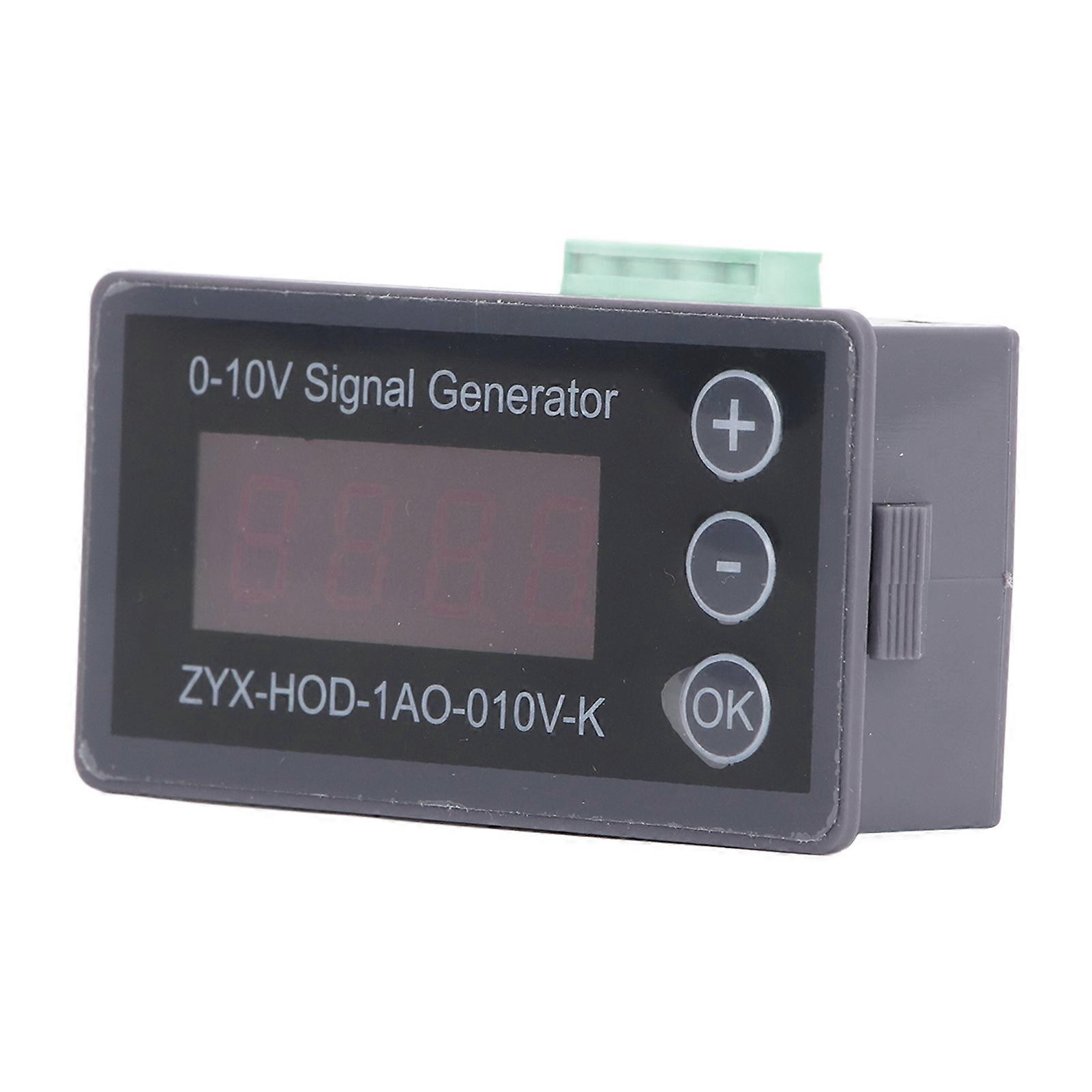 Voltage Signal Generator 0‑10V Adjustable High Accuracy Voltage Analog Simulator 15‑28VDC