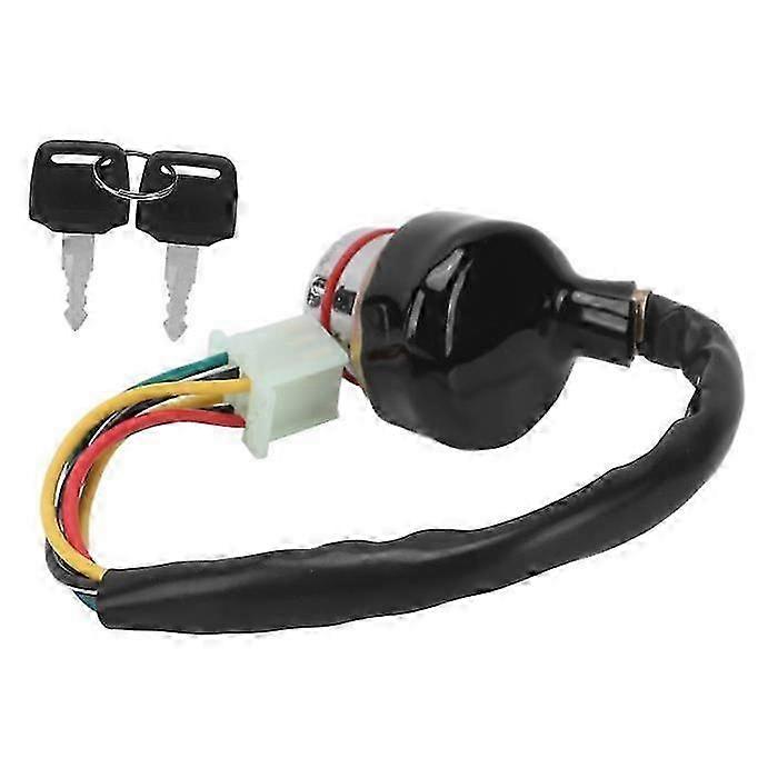 6 διακόπτης ανάφλεξης καλωδίων για μοτοσικλέτα Go Kart 50cc-125cc