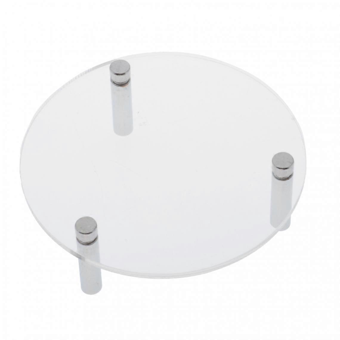 5.5cm Transparent Acrylic Toy Display Rack Shelf