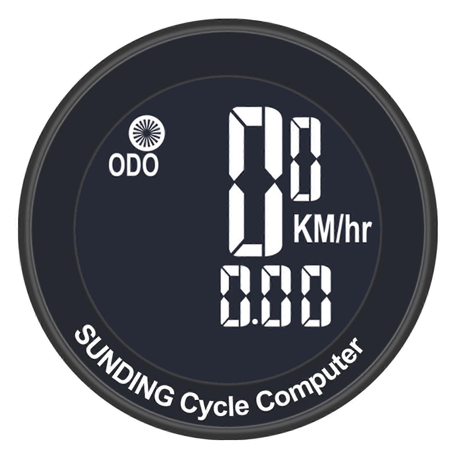 Wireless Bicycle Computer Waterproof Bike Speedometer Odometer MultiFunctional