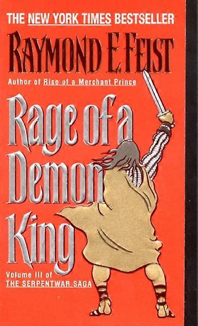 Rage Of A Demon King by Raymond E. Feist Paperback