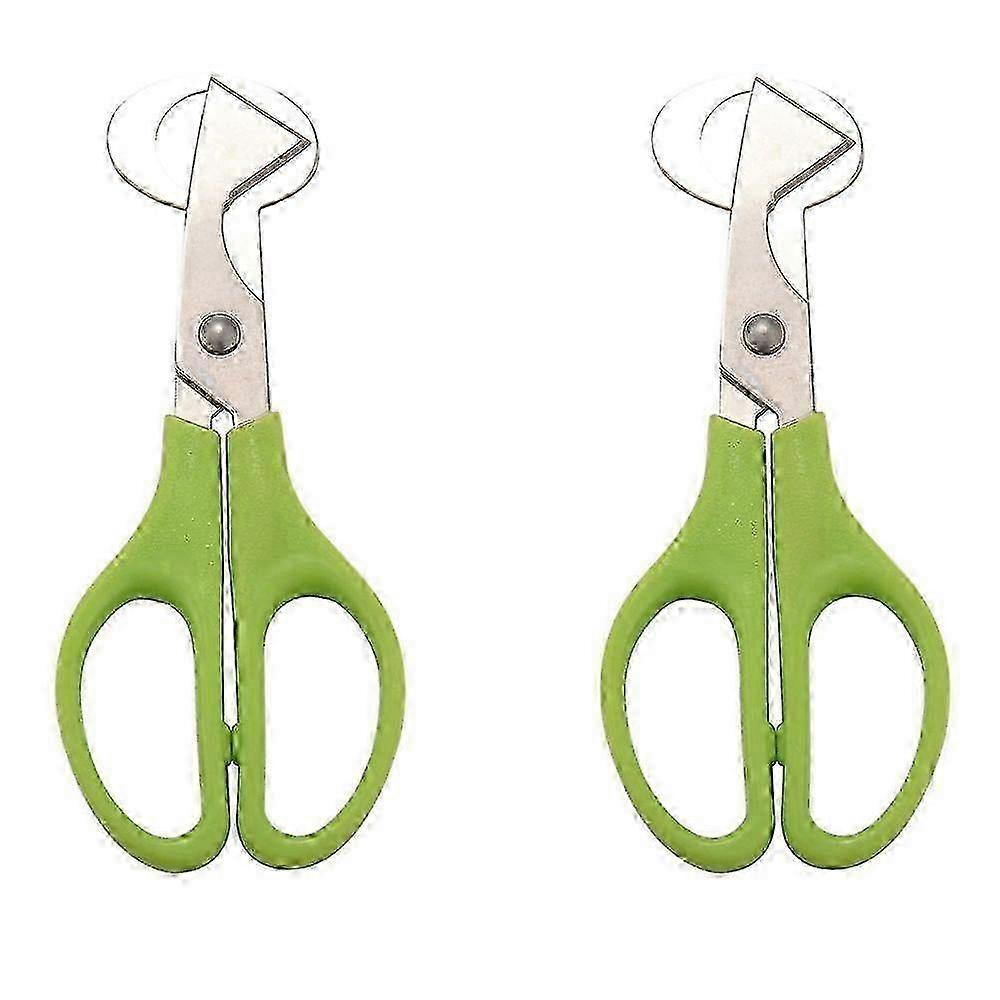 HJyang 20pcs Quail Egg Scissors Quail Egg Shell Cutters Separator Small Quail Egg Cracker Quail Scissors PXE