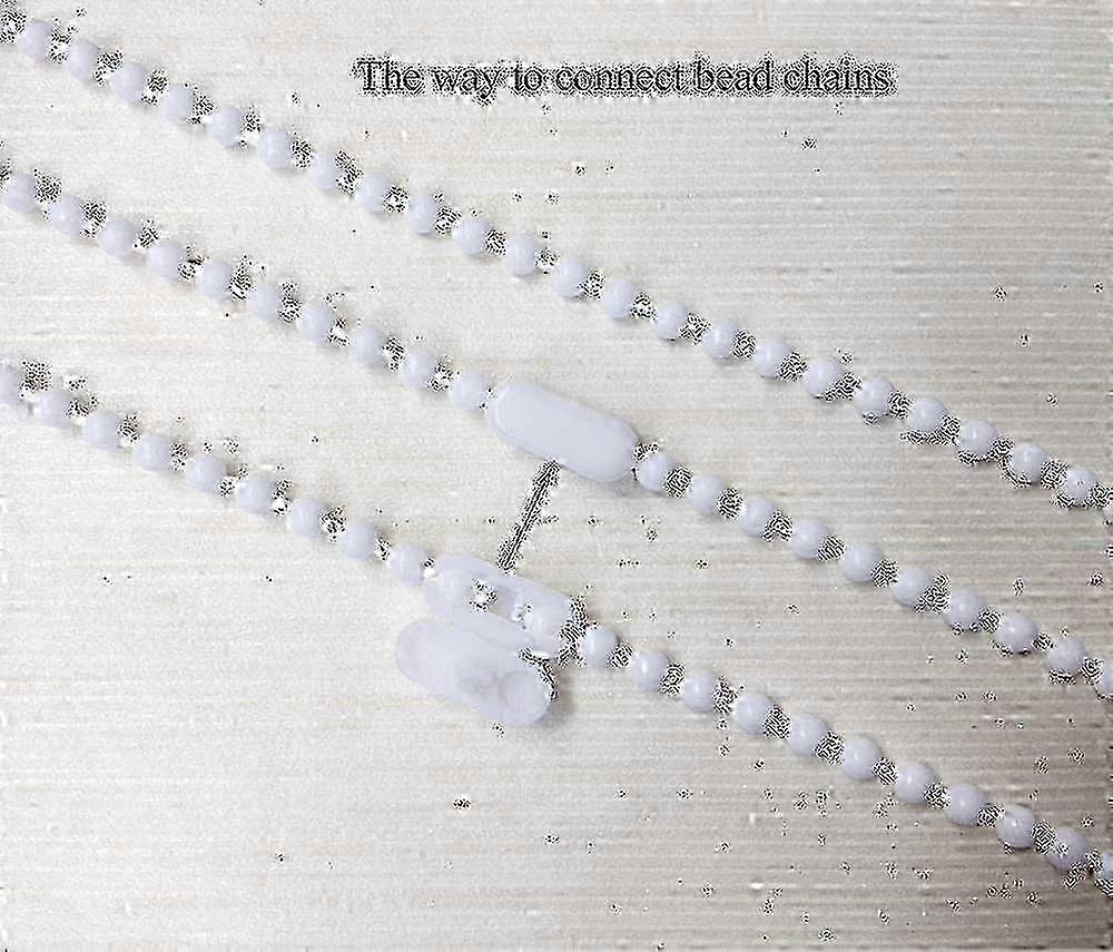 2023 - (10 Meters) With 10 Connectors For Roller Blind, Bead Chain Cord, Vertical Venetian Roller Blind Cor Happy H 2025
