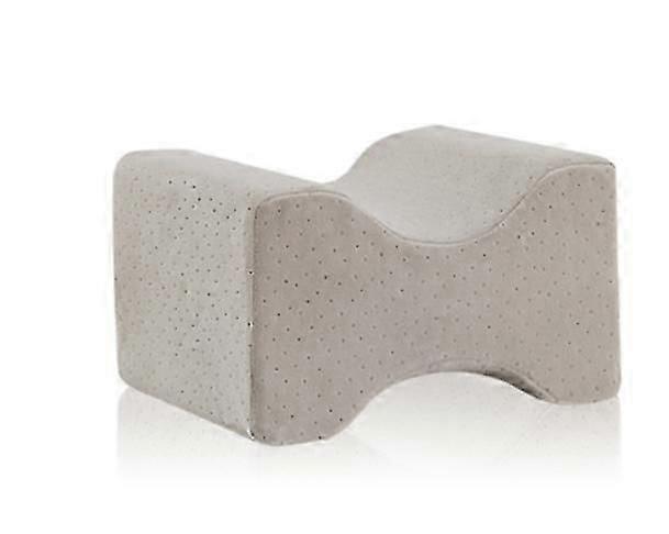 Soft Memory Foam Knee Pillow with Bamboo Cover for Back Pain Relief