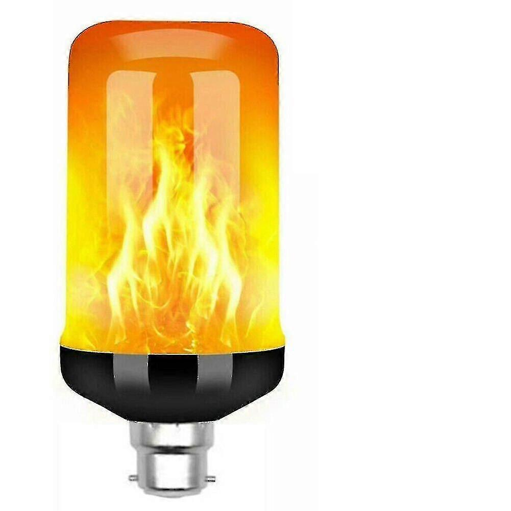 90 LED Flicker Lamp Bulb with Burning Fire Effect, E27/B22