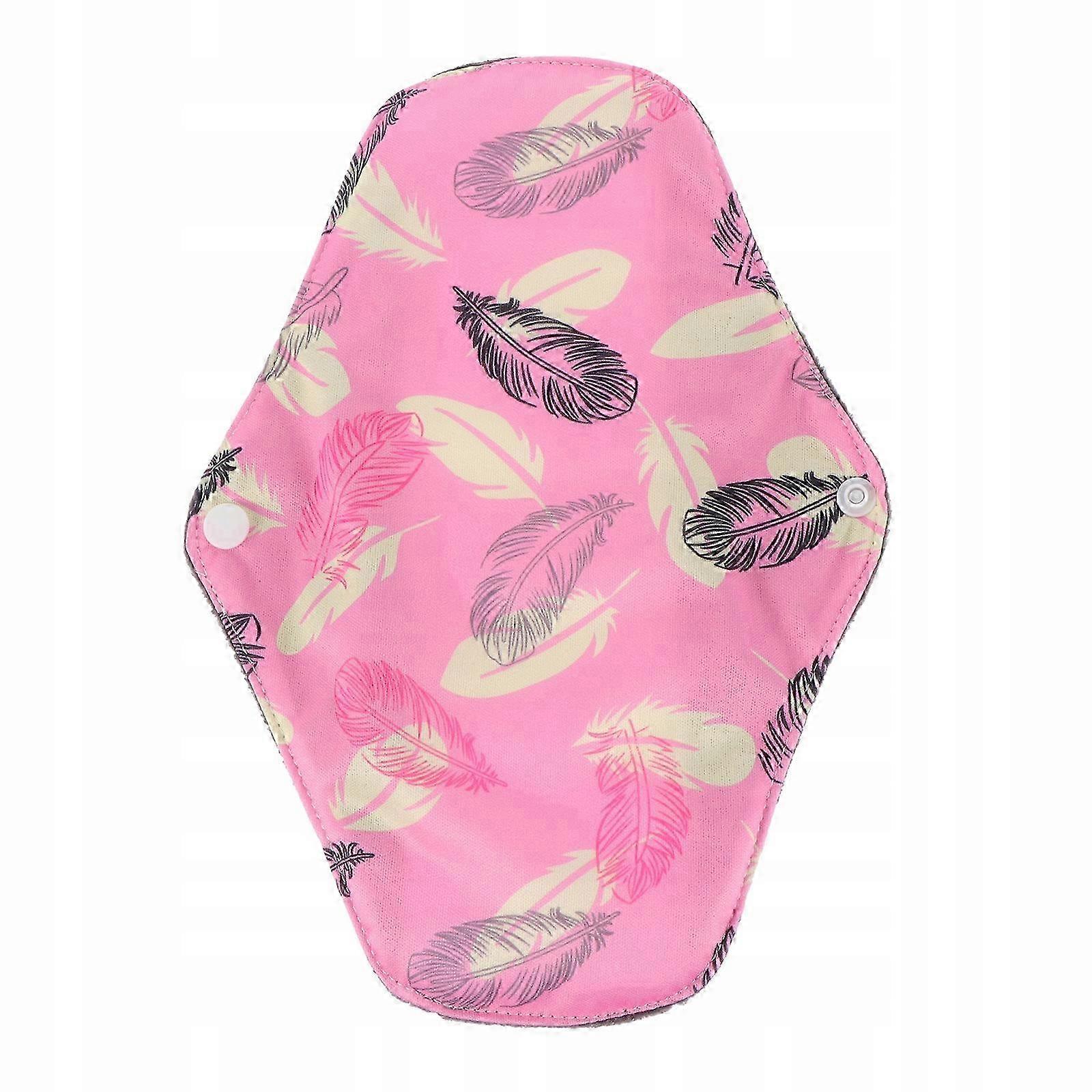 Reusable Menstrual Pads With Charcoal Print