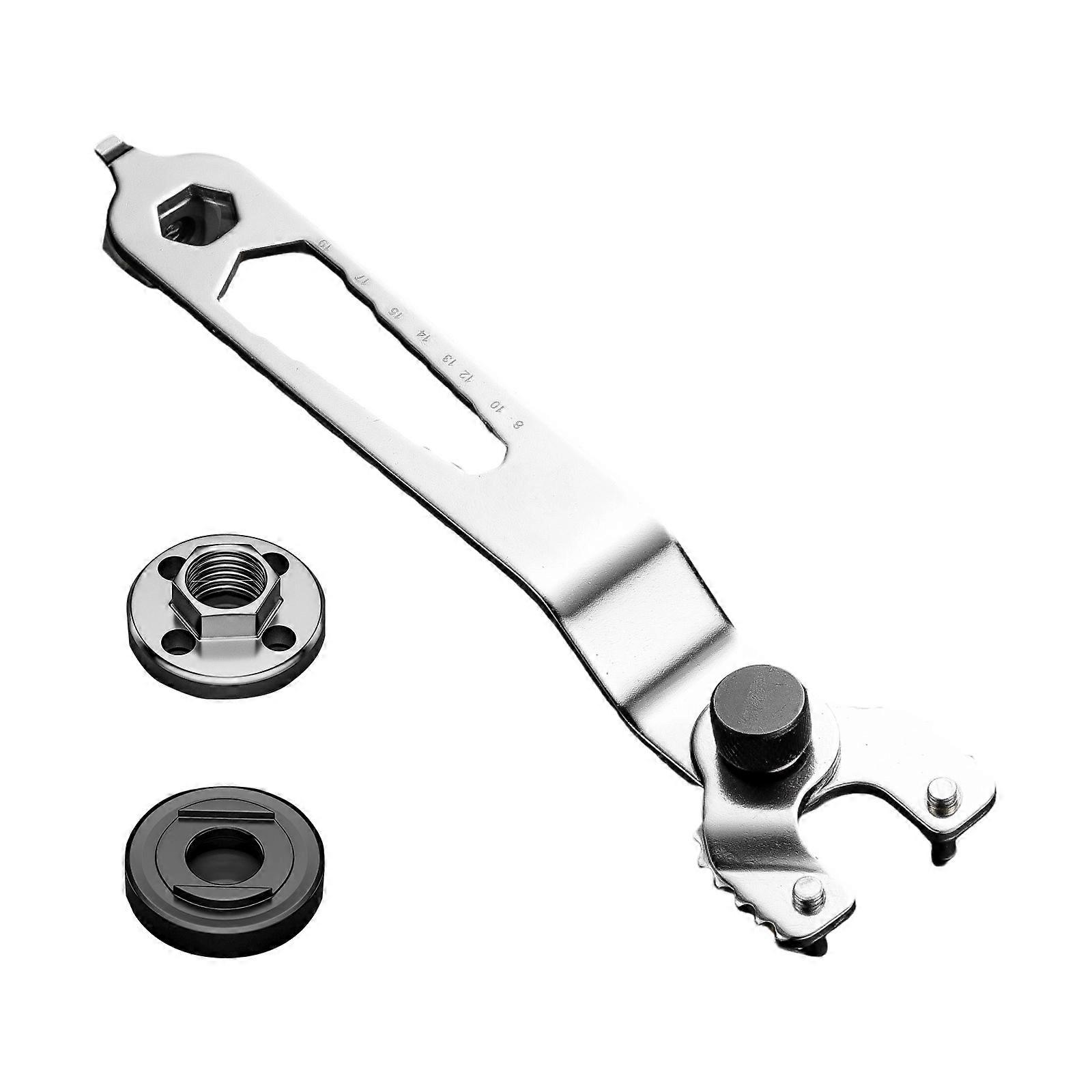 Professional Multifunctional Adjustable Spanner For Angle Grinders 12 Size Option For Mechanics And Craftsmen Power Tool Multicolor