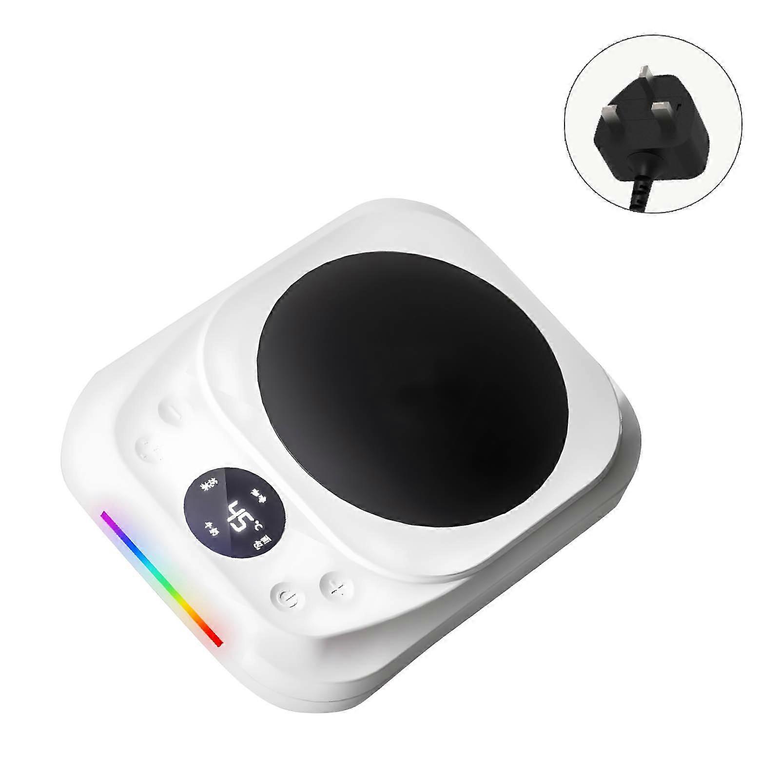 Multifunctional Coffee Toastier Pad Modifiable 5 Heat Approaches Color Shifting LED Radiances Intelligent Clock Automatic Close Permanent ABS Base 