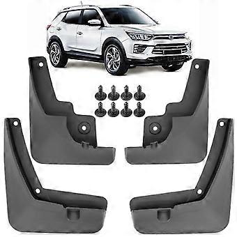 Car Mudguards SsangYong Ssang Yong Korando C300 2019 2020 2021 Mud Flaps Mudguards Car Front Rear Wheel Styling YC