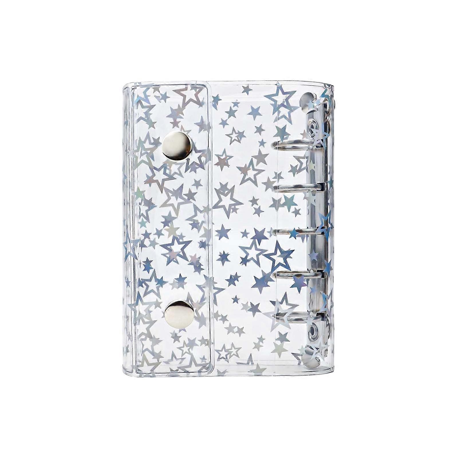 Star Themed PVC Guest Book Bindered Ideal For Party Signage Daily Journaling And School Organization Needs Multicolor