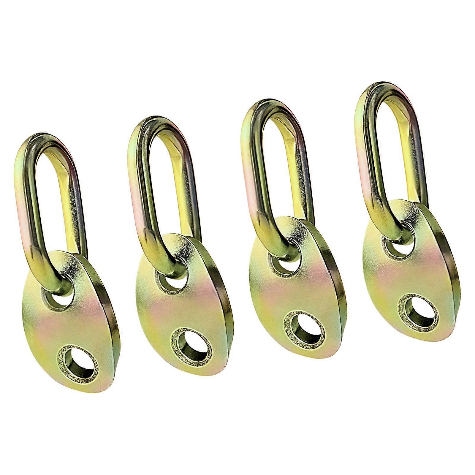 4Pcs Anti Rust Engine Lifting Hardware Secure Load Capacity Corrosion Resistant Suitable For Mechanic Workshop Equipment Multicolor