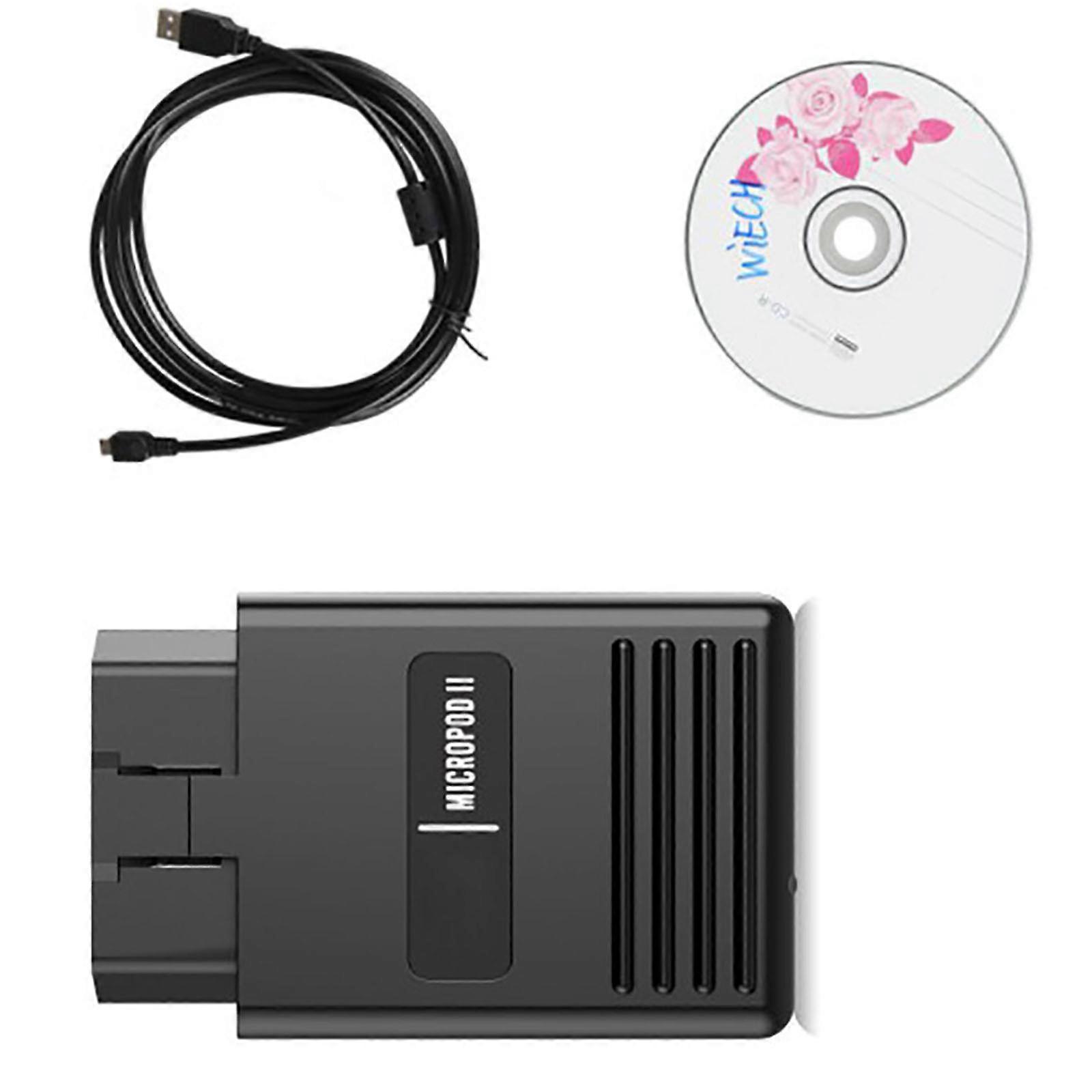 Portable Automotive Code Reader With 20+ Control Unit Compatibility With Wireless Data Transmission For Car Maintenance Multicolor