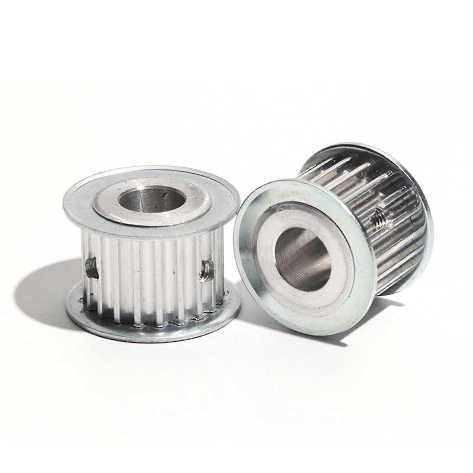 2 Pack HTD 5M 20T Timing Belt Pulleys 16mm Width Gear Drive for CNC Motor 10mm Bore