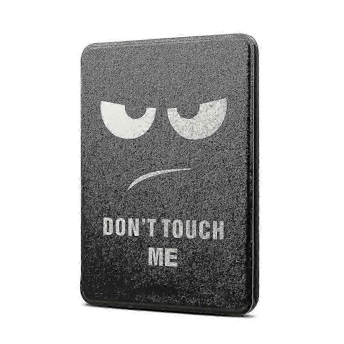 Black Eye Pattern Horizontal Flip PU + TPU Leather Protective Case for Amazon Kindle Paperwhite 4 , with Sleep & Wake-up Function