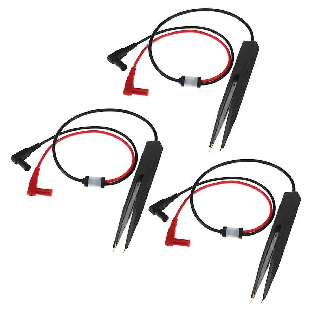 Capacitor Clip Multimeter Test Leads SMD SMT Chip Test Clip for Capacitance Inductance Resistor Meas