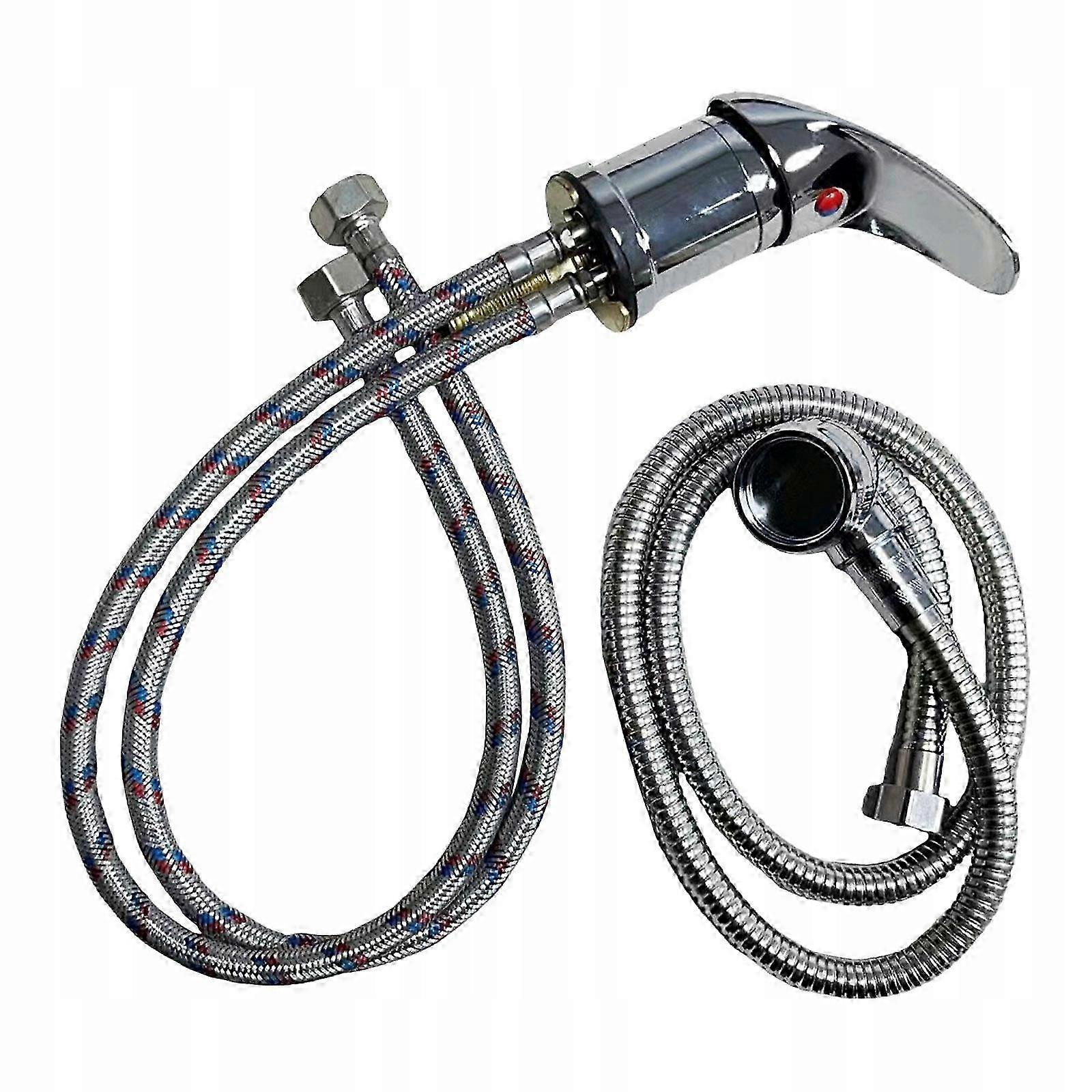 Salon Shampoo Bowl Faucet Set Salon Faucet Set Replace Parts Hot Cold Mixer