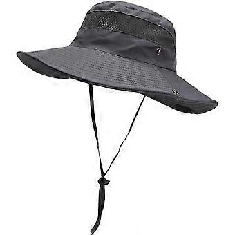 Wanderhut, breitkrempiger Sonnenhut, Herren-Bucket-Hat für Outdoor-Aktivitäten, Gartenarbeit