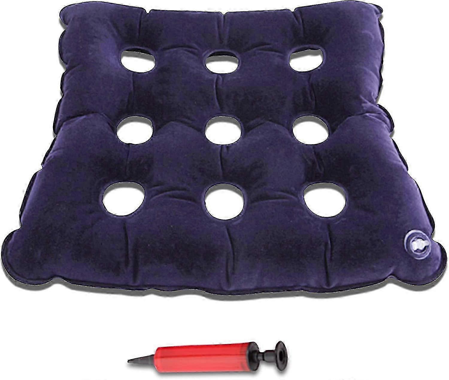 Coussin de siège gonflable réglable - Support de 19 pouces avec pompe facile