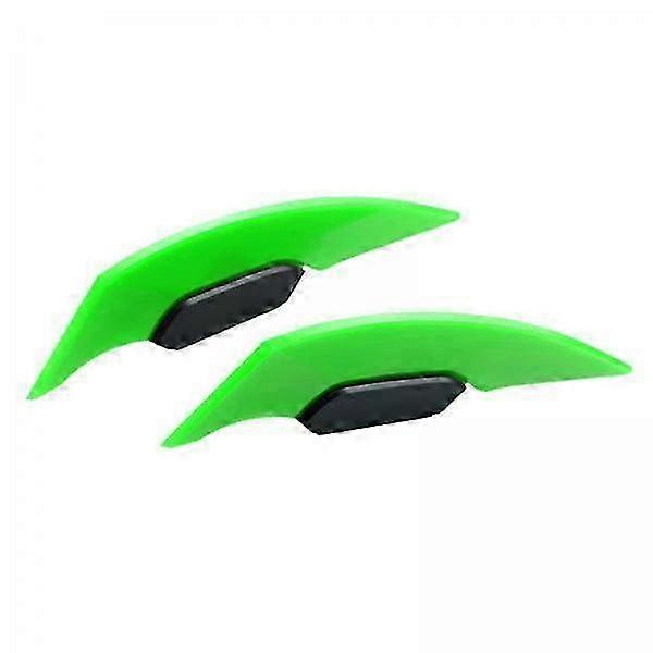 3x Front Winglet Fairing Green