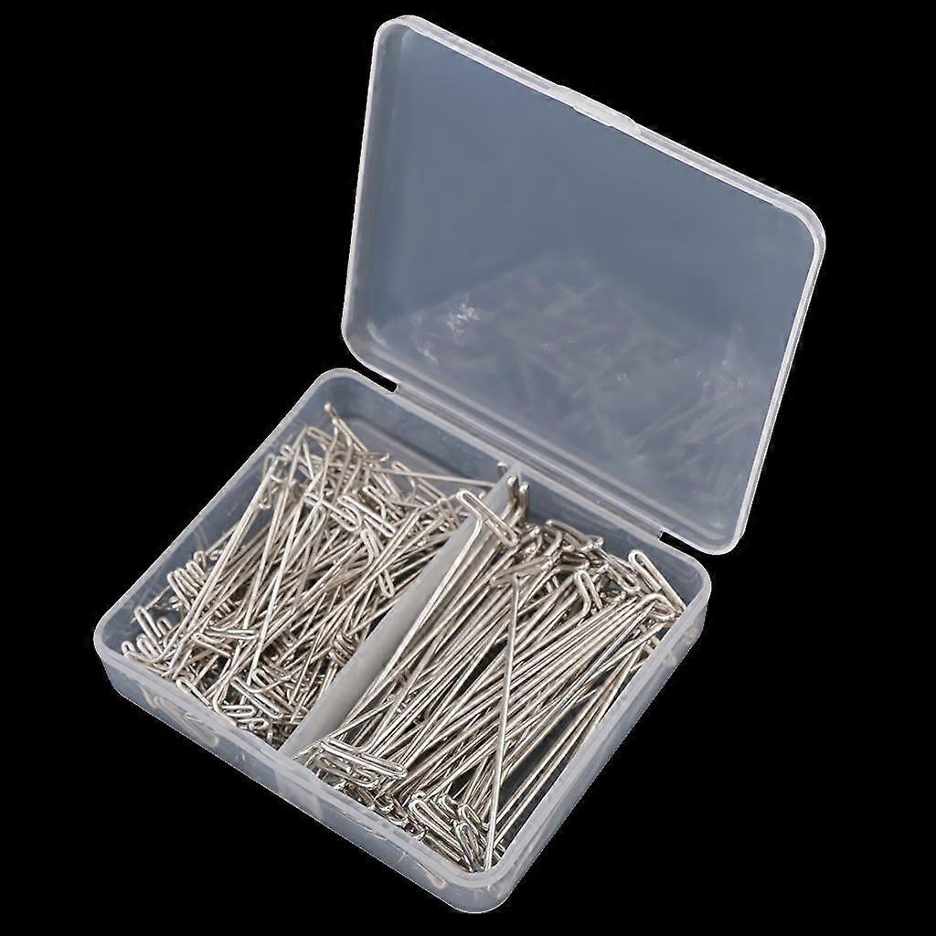 150 Pieces Steel T-Pins Mixed 2 Size for Blocking Knitting ,Modelling and Crafts