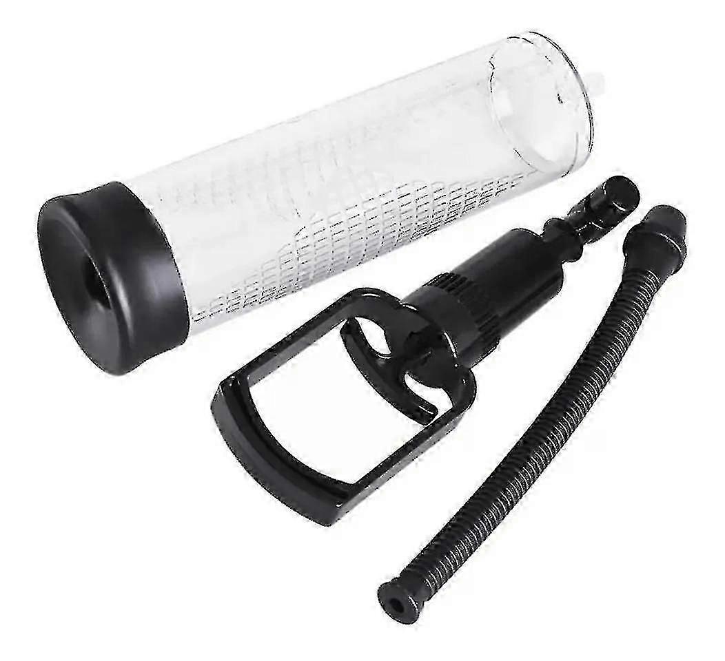 Vakum Pompası Fizyoterapi Egzersiz ABS PVC Silikon Halka Erkek Sağlığı Basınç Kontrol Terapi Cihazı