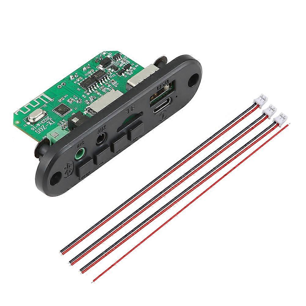 6W DIY MP3 Decoder Board 5V 2x3W Amplifier Bluetooth 5.0 MP3 Player