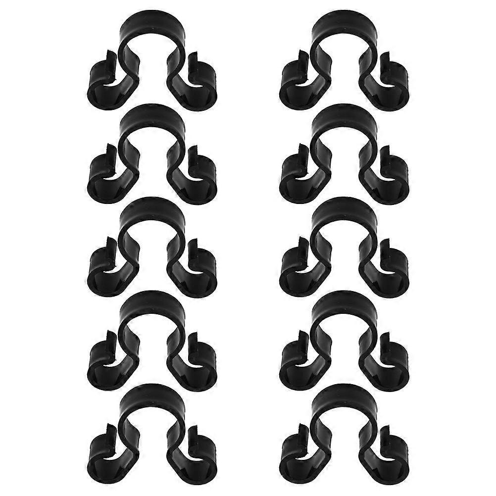 10pcs Clip with Dual Holes for Stick