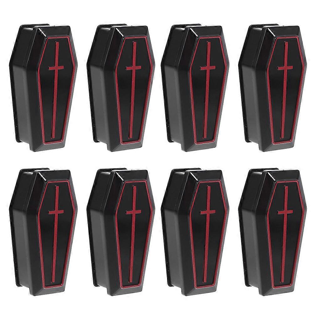 36Pcs Mini Coffin Boxes for Halloween Party Decor Plastic Coffin Boxes