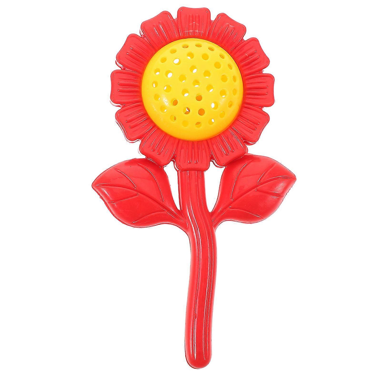 Sunflower Hand for Toddler Plaything with Jingle Bell