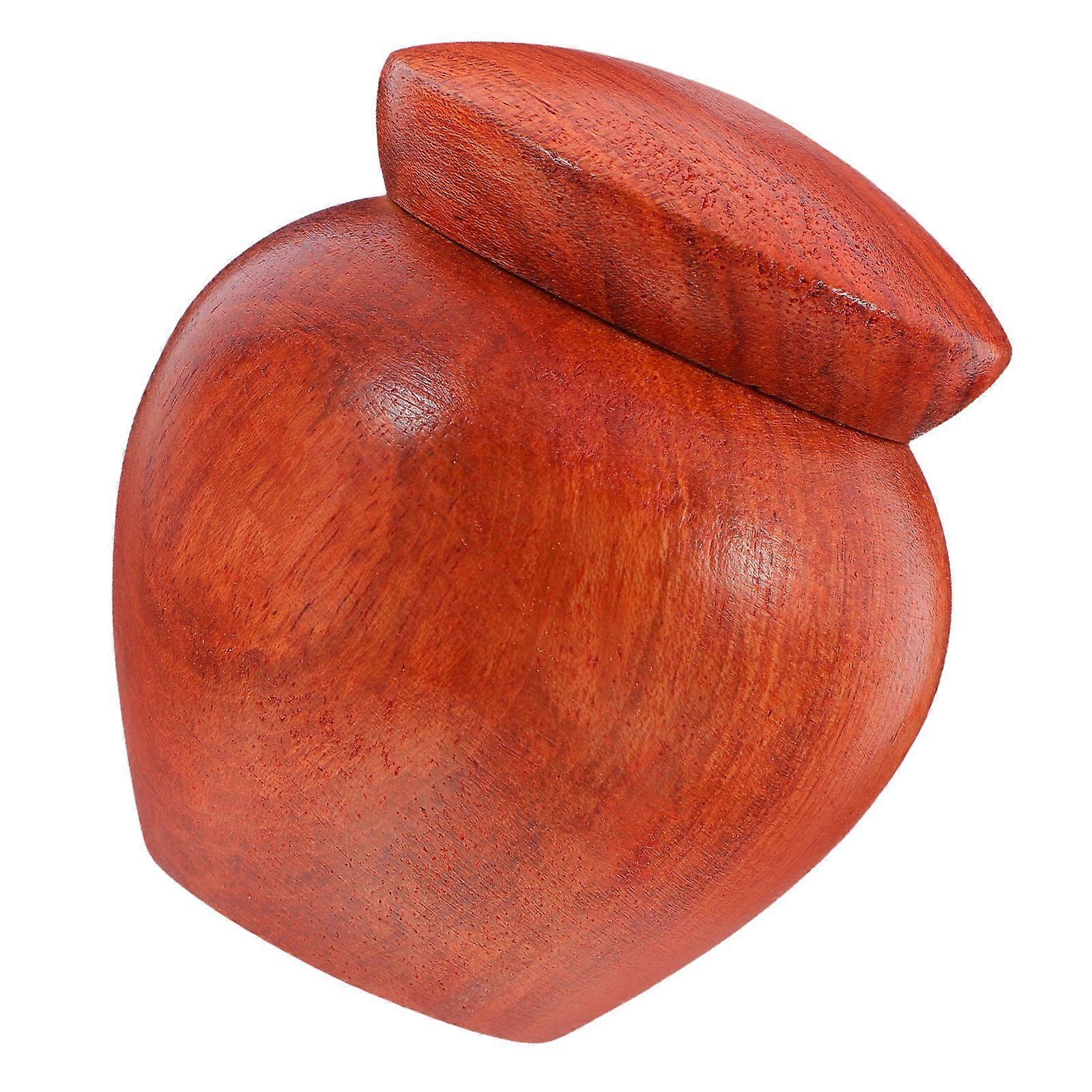 Wooden Box for Pet Ashes Small Urn for Storage Memorial Keepsake