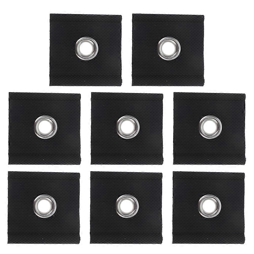 Rv Awning Eyelets Durable PVC Coated Fabric for Easy Installation 8Pcs Set