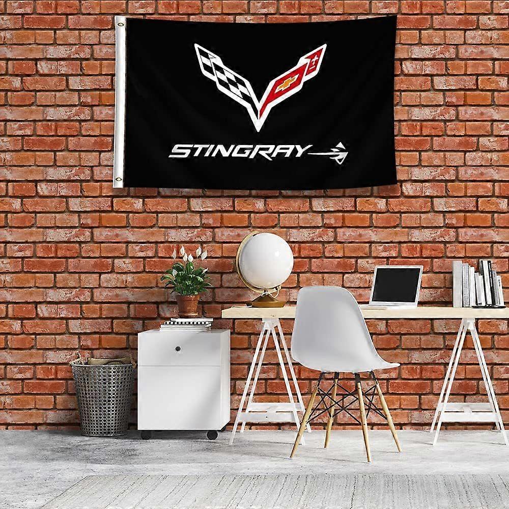Banner Flag Compatible with CorvetteS Stingray Flag  rq 0643
