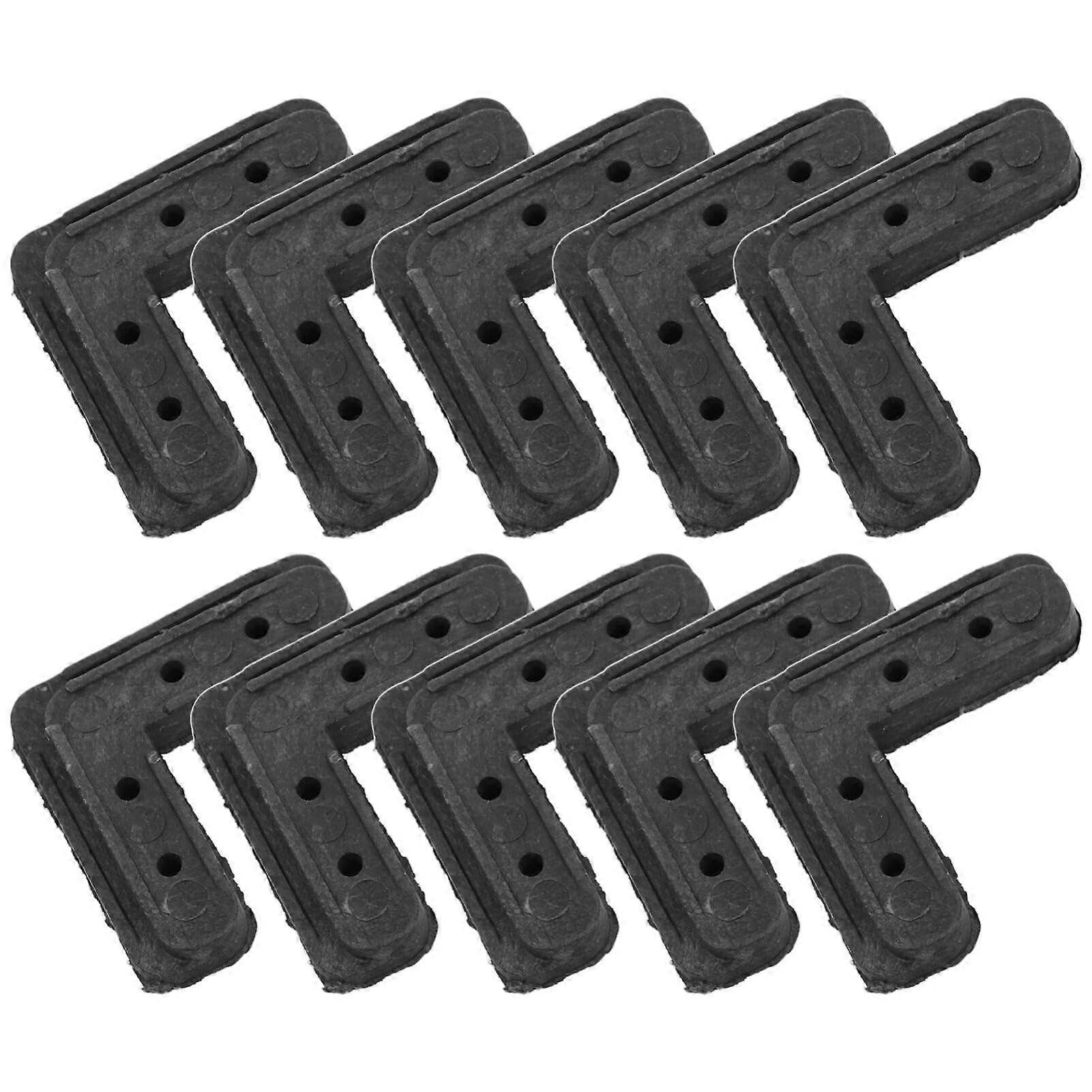 10pcs Window Screen Frame Corner Brackets Plastic Connectors for Easy 90° Installation and Secure Fit