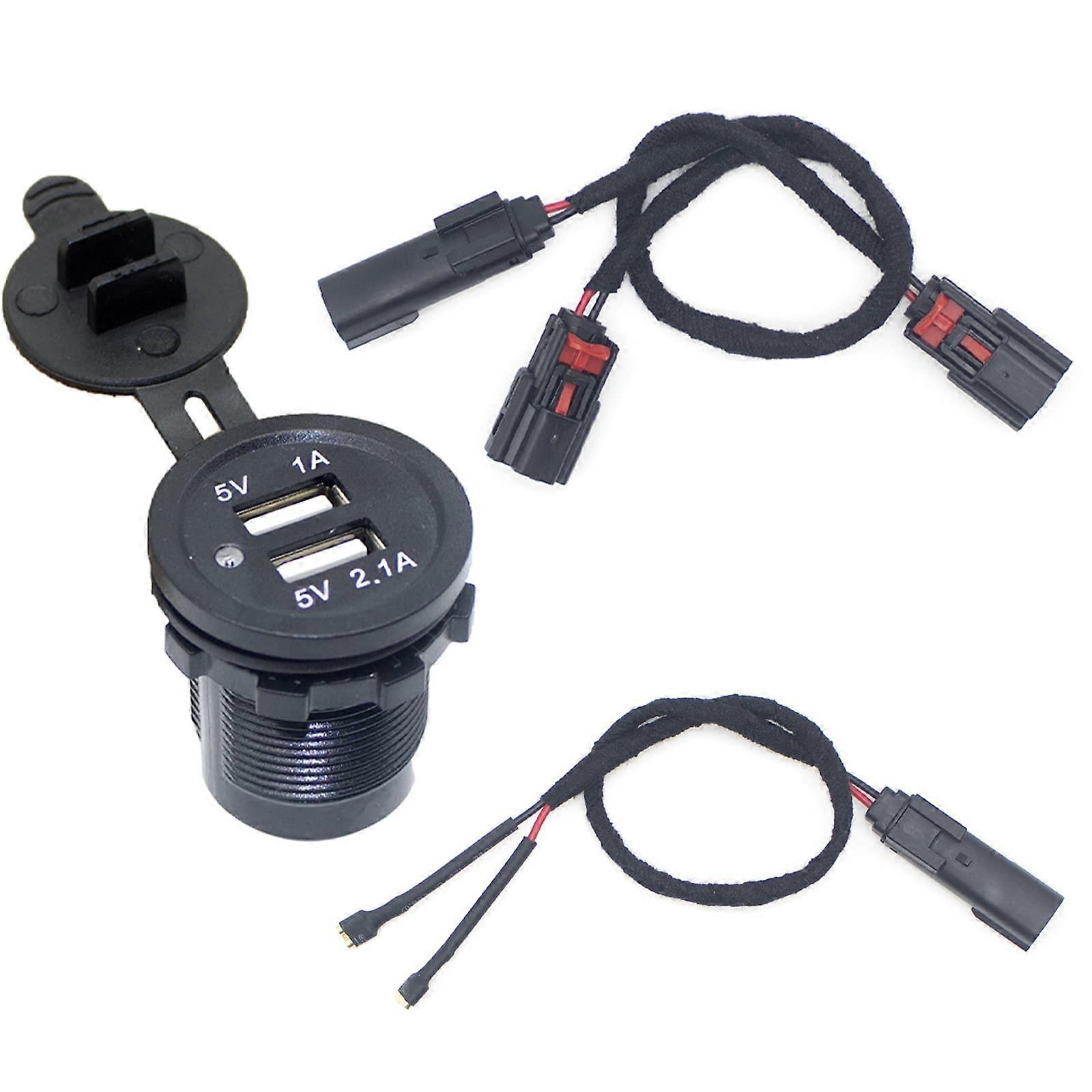 USB Power Outlet Kit Dual USB Fast Charging for Renegade G4 850 XRS 20172022 SkiDoo Gen4