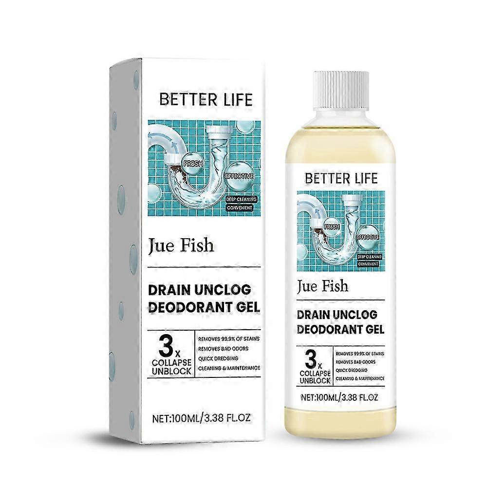 JUEFISH Sewer Dredging Deodorizing Gel Sewer Dredging Agent Pipeline Deodorizing New