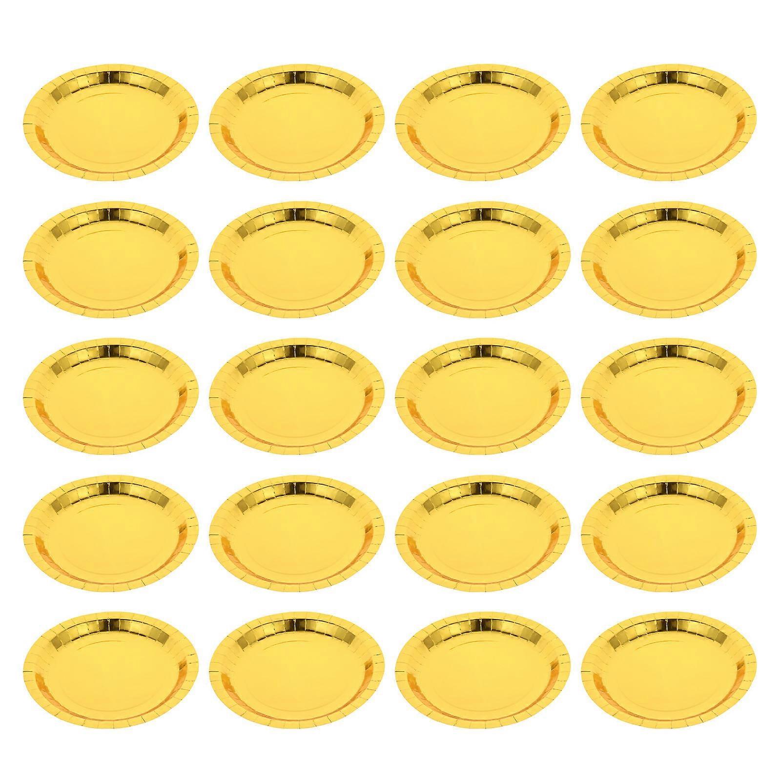 Party Multi-Function Dessert for 30Pcs Golden Color