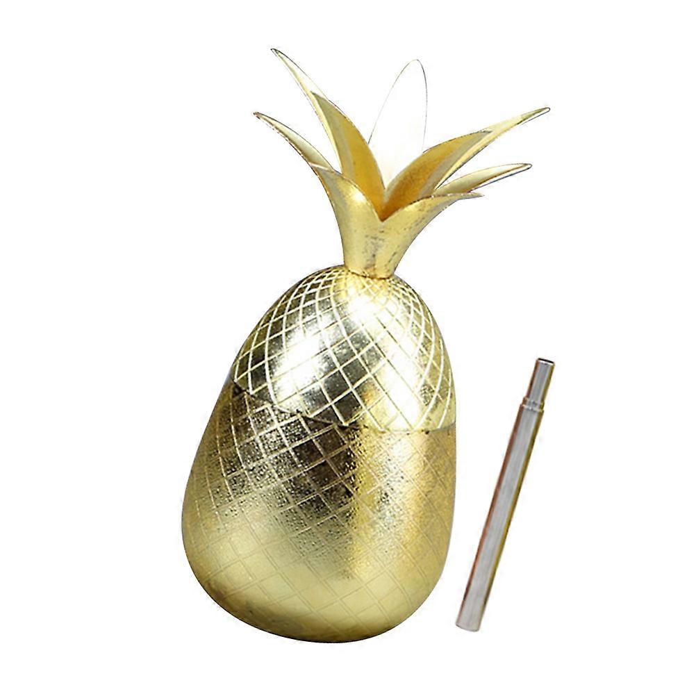 Pineapple Shape Stainless Steel Cup for Drinking Use Cup